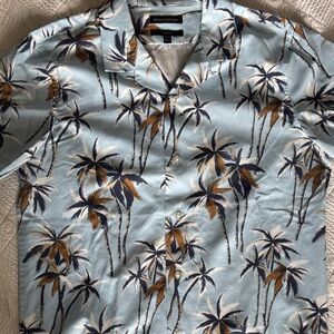 Banana Republic Tropical button down